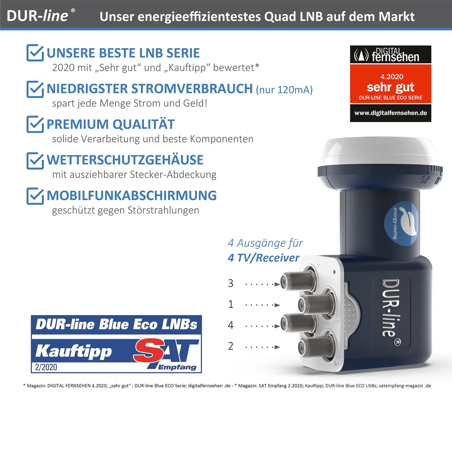 DUR-line Blue ECO Quad DUR-line Blue ECO Quad