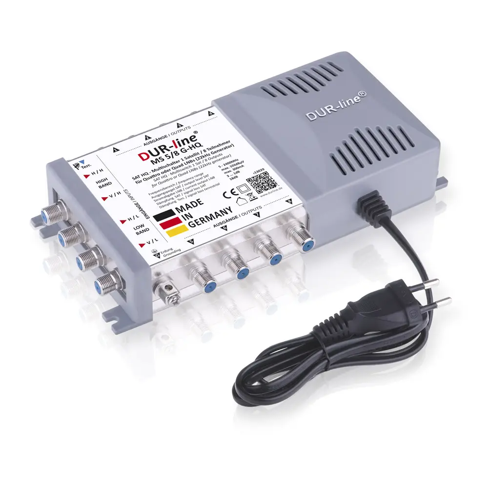 DUR-line MS 5/8 G-HQ - Multischalter DUR-line MS 5/8 G-HQ - Multischalter