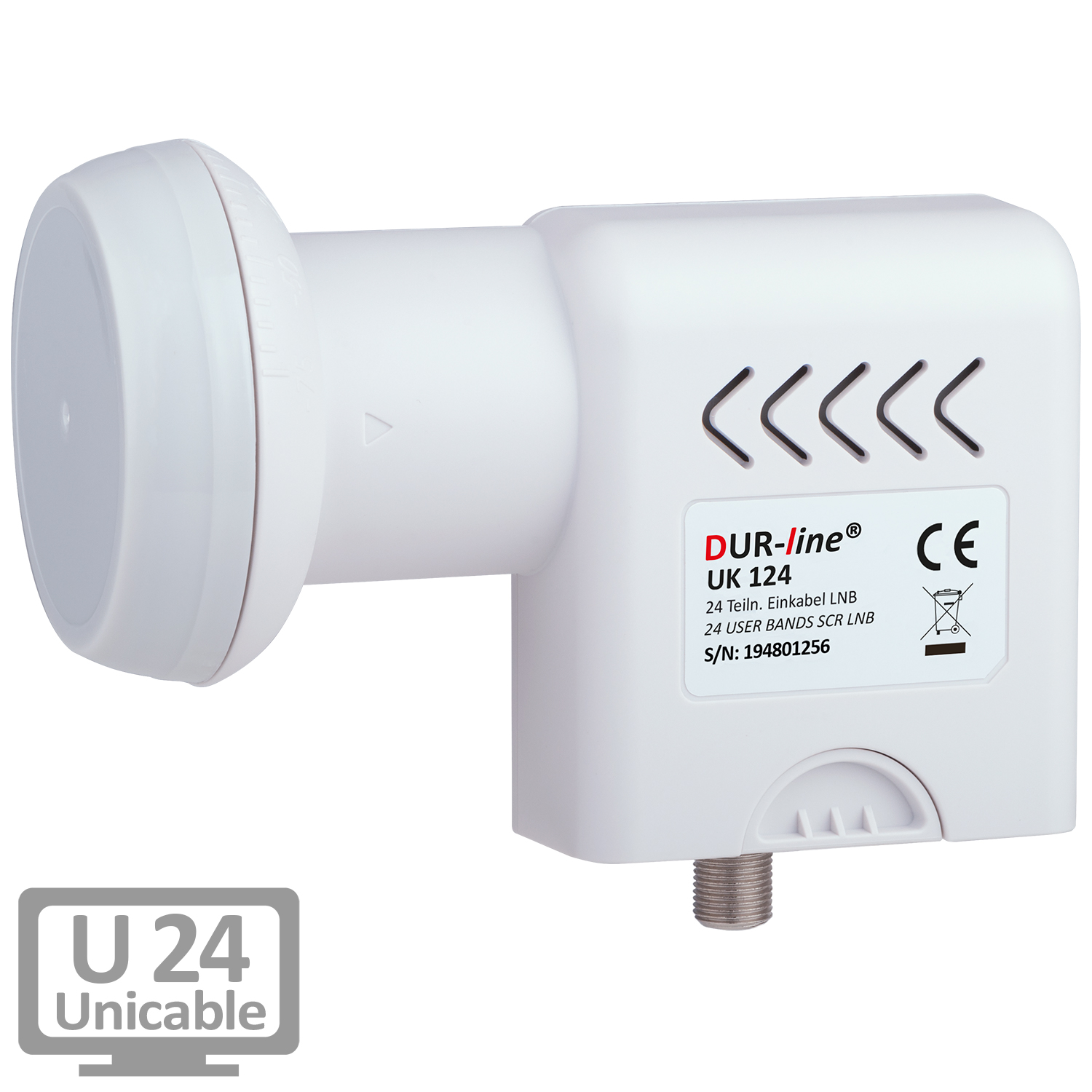 DUR-line UK 124 - Unicable LNB DUR-line UK 124 - Unicable LNB